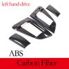For NISSAN 370Z Z34 2009-2020 Carbon Fiber/Black Car Outer Door Handle Protective Cover Trim Stickers Exterior Accessories