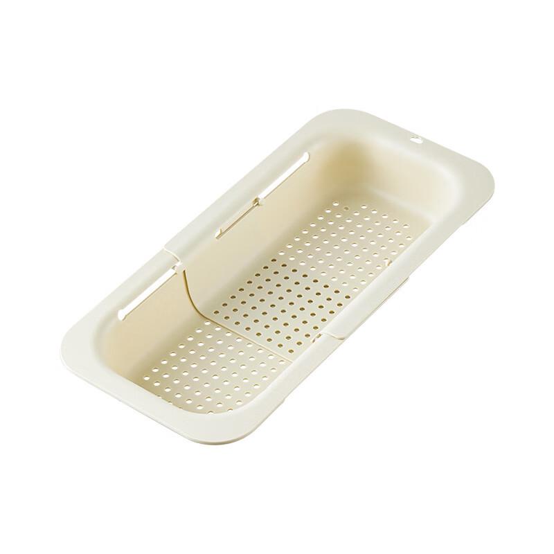 Retractable Double-Layer Kitchen Sink Draining Basket