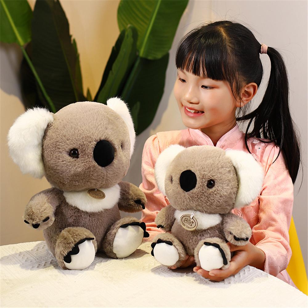 Simulation koala doll plush toy koala doll children's soothing doll zoo commemorative gift