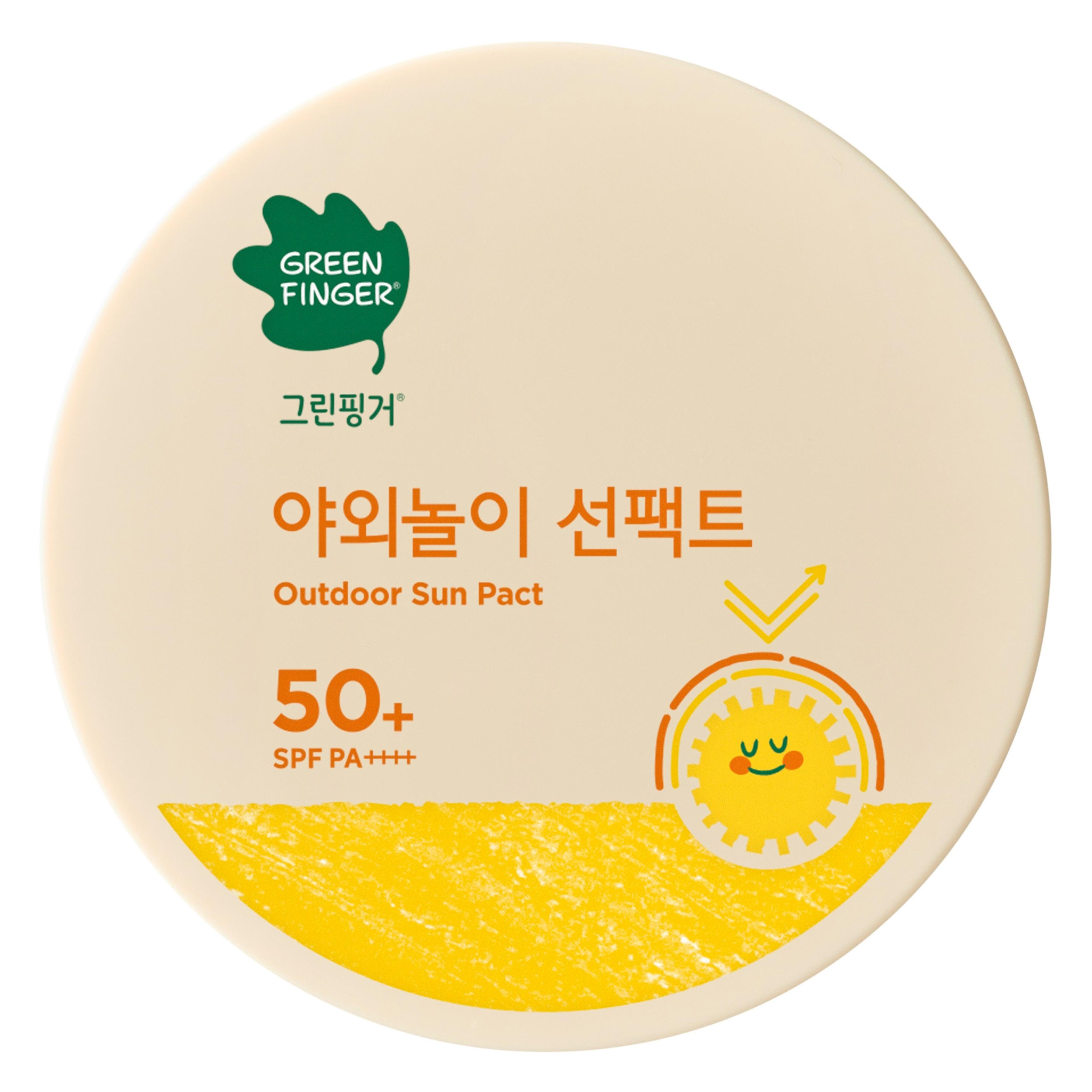 Green Finger Mild Mineral Outdoor Sun Pact SPF50+ PA++++