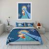Holy Mother and Child Design Bedding Duvet Cover Set Duvet Cover Pillowcases  (1*Duvet Cover 2*Pillowcases, Without Duvet Insert)