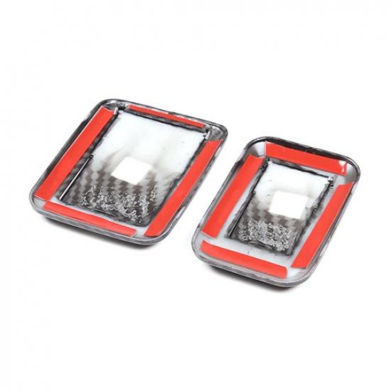 ABS Carbon Seat Side Adjustment Button Cover Trim For Range Rover Vogue +