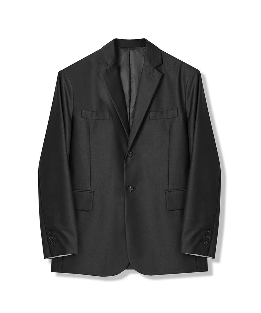 Avandress [Set] Modern Single Blazer & Onetuck Wide Slacks - 4Col