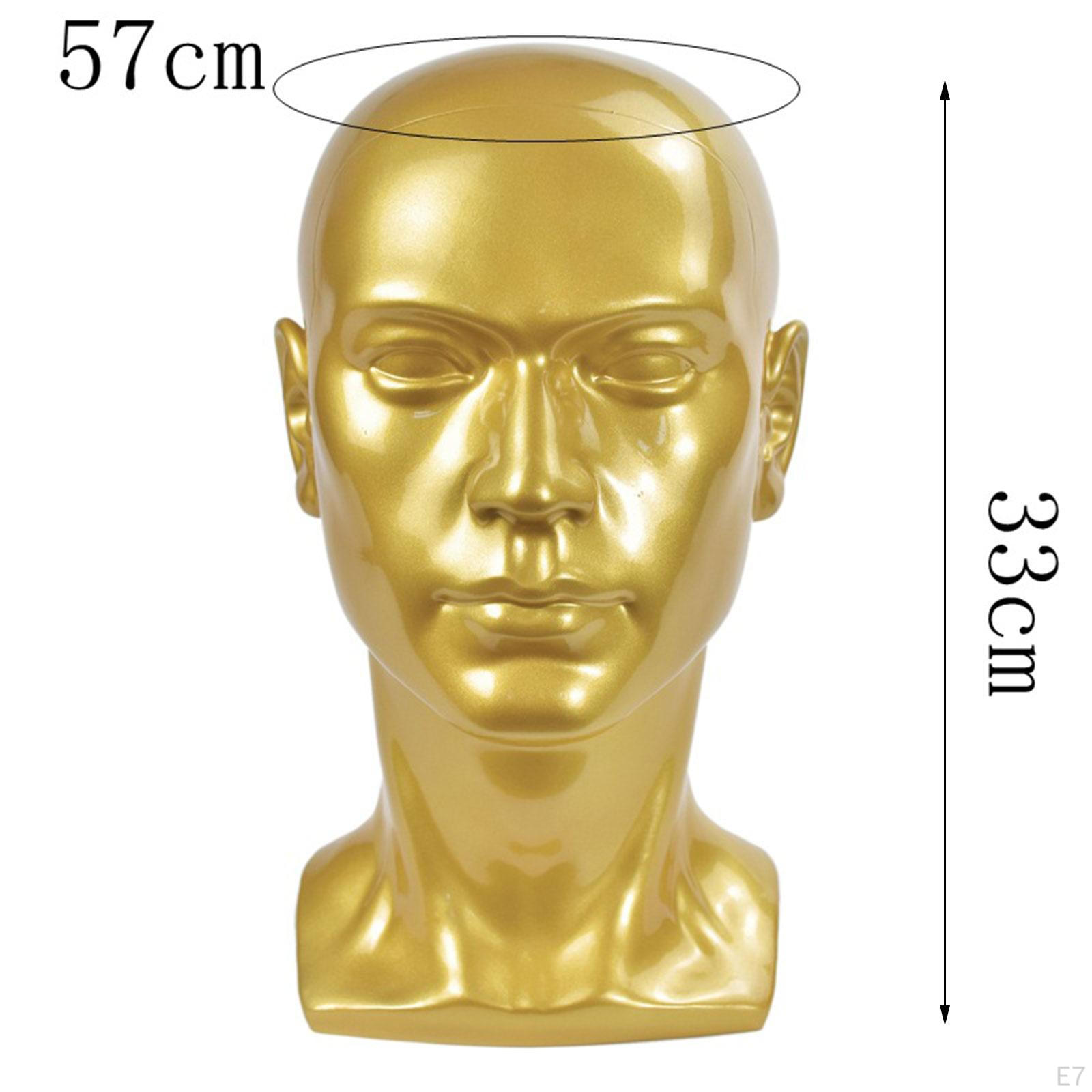 Голова мужского манекена для обучения парикмахерскому искусству — фото 5