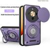 Slide Lens Camera Protection Funda for Honor X9D 5G Case Magnetic Rotate Ring Kickstand Cover for Honor X70 5G Armor Case