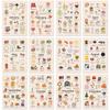 2026 Wish List Calendar Art Durable Paper Watercolor Monthly Planner for Office Home Decor