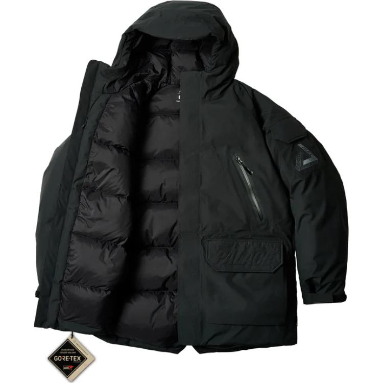 Palace GORE-TEX Cargo Down Parka Black Unisex Outerwear P27JK104