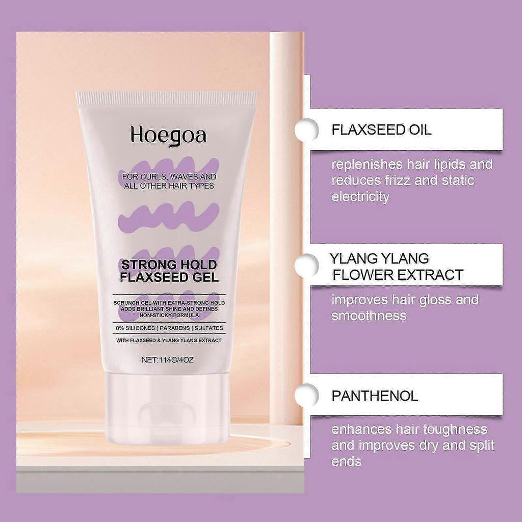 Curly hair powerful styling gel+moisturizing curling cream set, durable super curling styling gel, smooth curling cream, curling styling set-lhh36