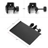 Btuty Clamp-on Tray Microphone Stand, Metal, with Mounting Clamp