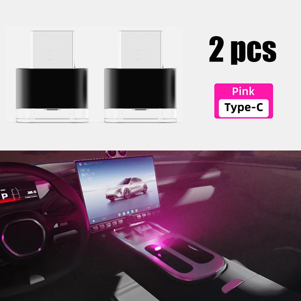 New Model Mini Type-c LED Ambient Light Portable Plug-and-Play Decorative Ambient Lights for Indoor Environment Lighting