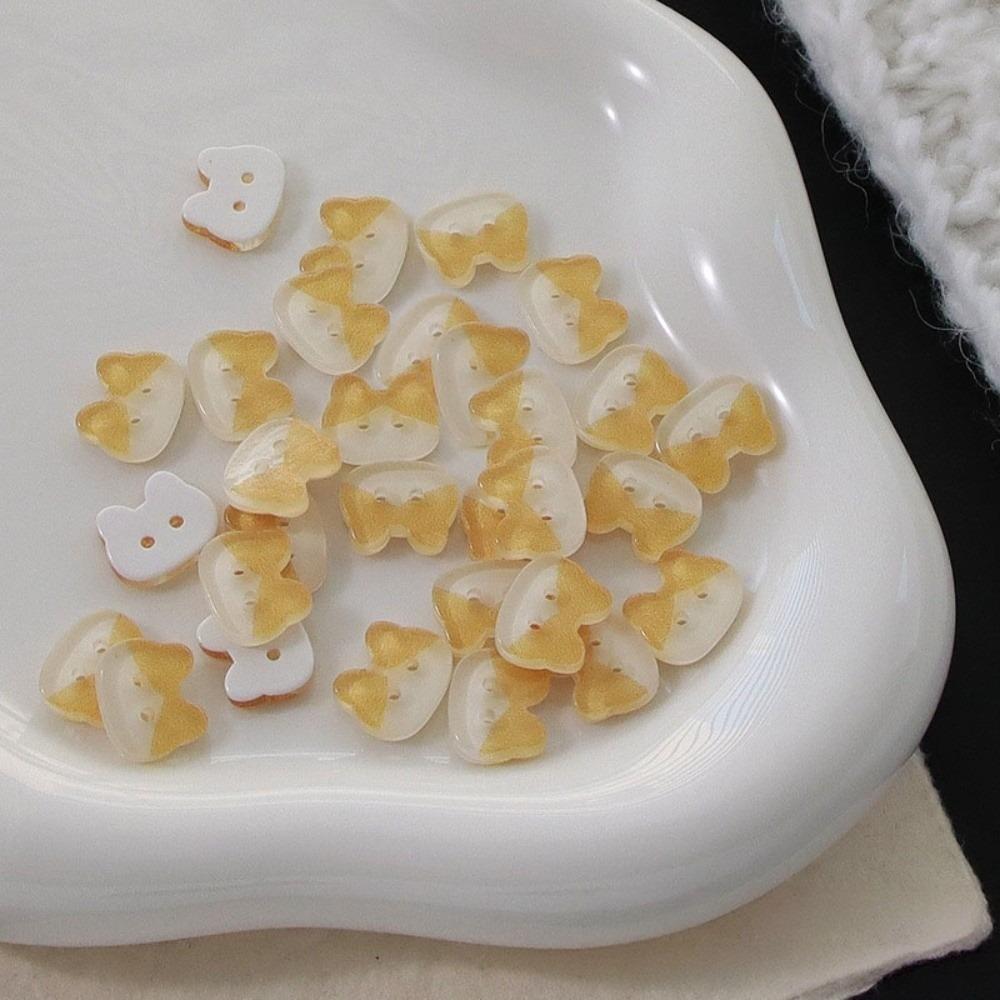 30pcs Cute Kitty Buttons Creative Ginger Cat Buttons Kawaii Calico Cat Buttons Clothes Accessories