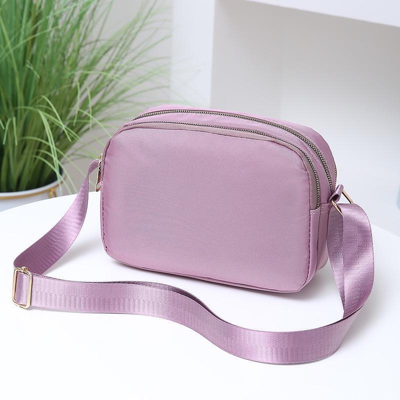 Multi Layer Crossbody Bag for Women Women's Bag Oxford Cloth Shoulder Bag Mom Canvas Bag Casual Small Bag