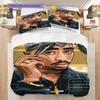 Rise Icon Tupac'S Legacy Bedding 1 Duvet Cover 2 Pillowcase Without Core Bedding Set Duvet Cover And Pillowcase Soft And Comfortable