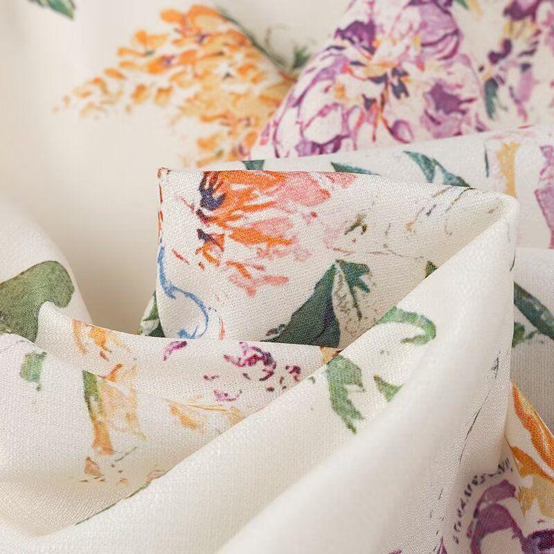 Kaslead New Arrival Women's Clothing Fashion Style Fashion Casual Embroider Printing Slip Dress