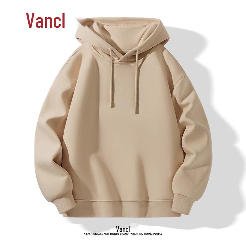 VANCL Men's Casual Loose Fit Hooded Sweatshirt