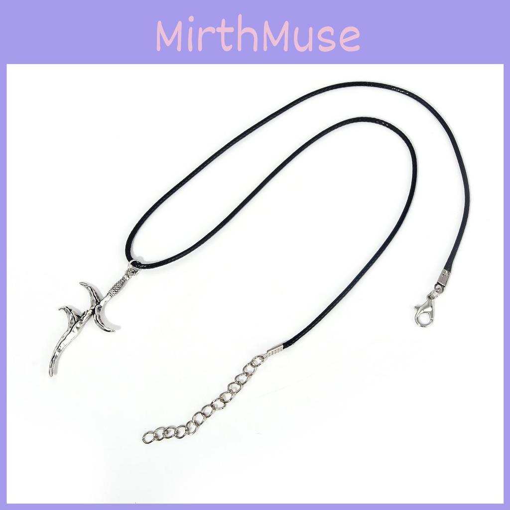 Necklace Melina Sword Alloy Pendant Retro Jewelry Collectors For