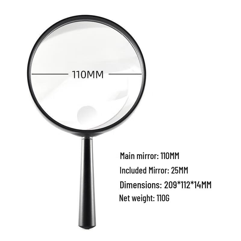 Handheld Optical Magnifying Glass