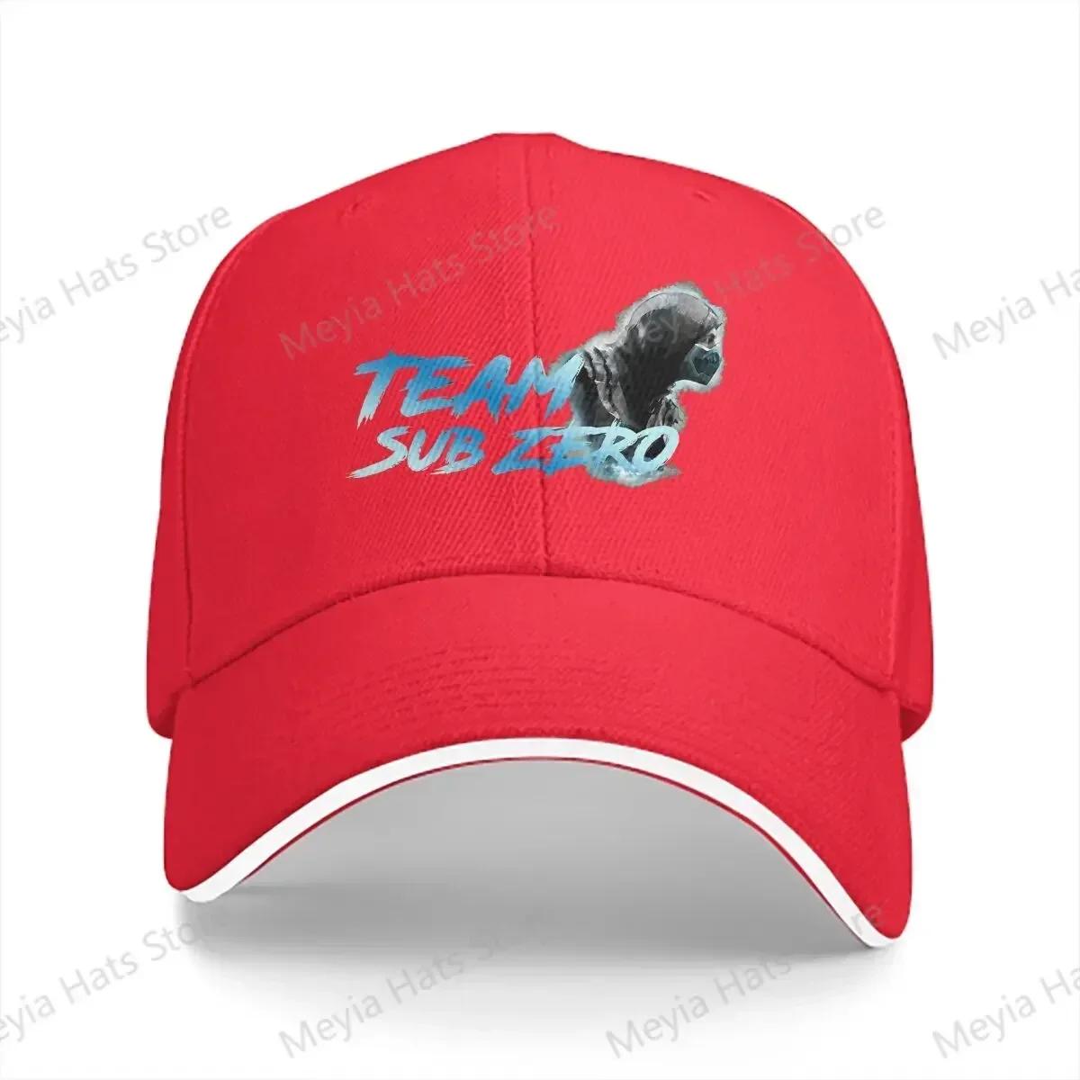 

Team Sub Unisex Baseball Caps Peaked Cap Sun Shade Sunprotection Hat Mortal Kombat One Size