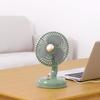 Toyo Case Desk Swing Fan, Green, Size: Approx. W17 D14.5 H25 (DF-SW-GR)
