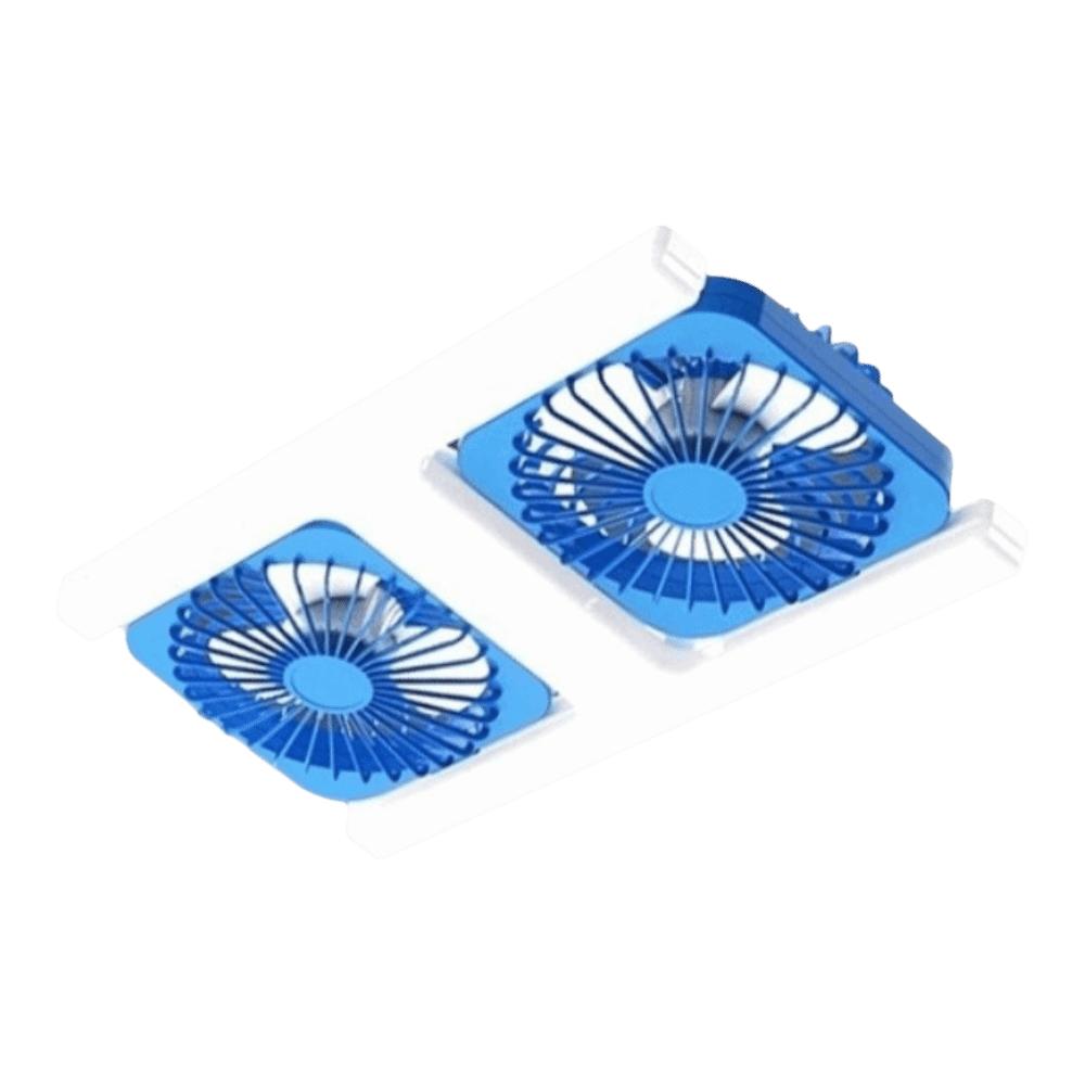 

60W Power E27 Ceiling Fan Double Blades Remote Control Fan Quiet Fan Ceiling Fan Light Patio Use синий