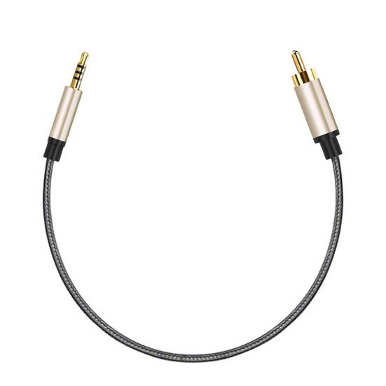 1/2m RCA to AUX 3.5mm Jack Coaxial Audio Connector Cable for Xiao-mi 1/2 TV