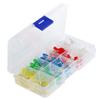 Kit assortimento di diodi emettitori di luce LED da 100 pezzi Bianco Verde Rosso Blu Giallo 3 mm