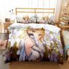 Bedding Set Genshin Impact Game Kids 3d Duvet Cover Set Comforter Bed Linen Twin Queen King Single Size Dropshipping Cartoon