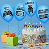 Video Game Balloons - Gamer Birthday Party Kit with Controller & Garland Arch for Kids, Boys & Girls - Latex Balloons - Game Themed Party Supplies
