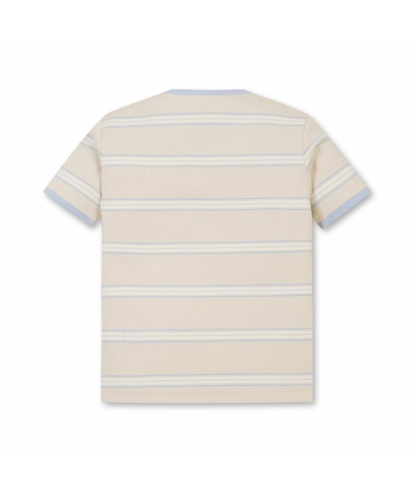 Goldeunbeeo (W) Striped Pique Crew-Neck T-Shirt G5Tam26411Bex