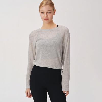 HuiT Loose FiT Long Sleeve T shirT hTwTl6i02T