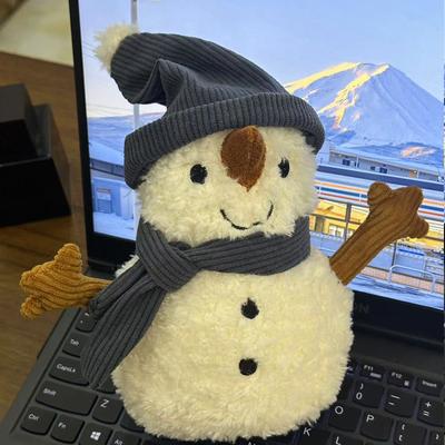 Sammy Snowman Doll Cute Plush Toy Girl Children's Gift Doll Cloth Doll Home Ornament