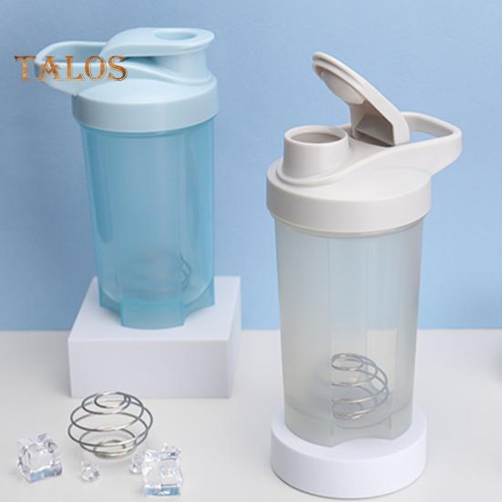 Protein-Shaker-Becher mit Mixerball, 500 ml, Weithals-Shaker zum einfachen Mischen, tragbare Molkeprotein-Shaker-Flasche für Sport, Reisen und Camping