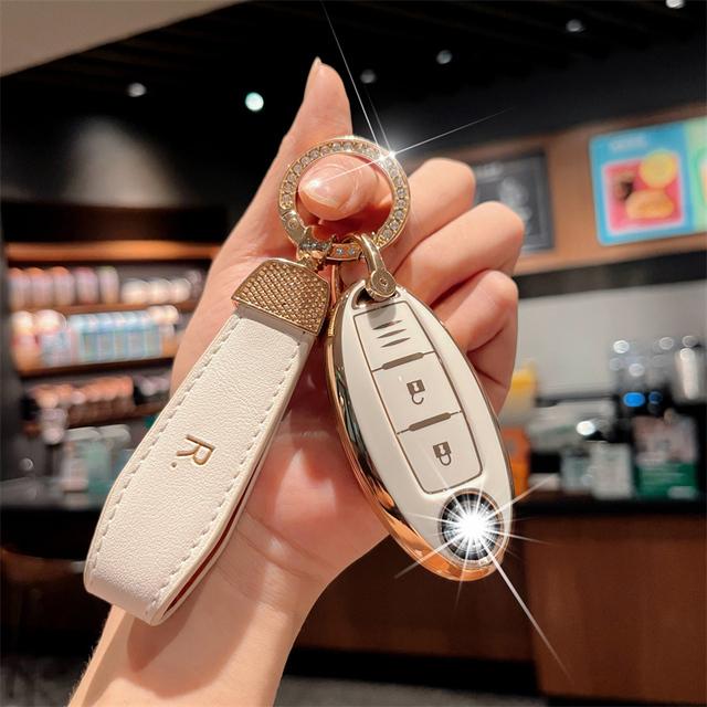 Soft TPU Car Remote Key Case Cover Fob For Nissan T32 T31 Juke J10 J11 Kicks Qashqai X-Trail Tiida Pathfinder Note For Infiniti