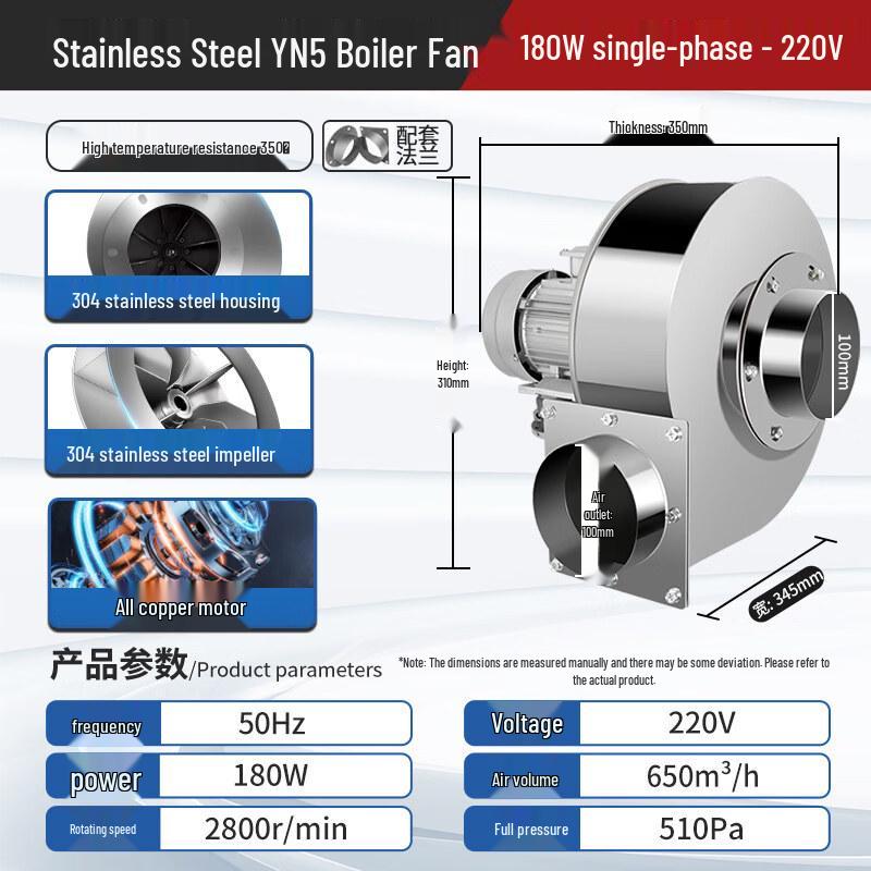 YunDuo Industrial Boiler Induced Draft Fan