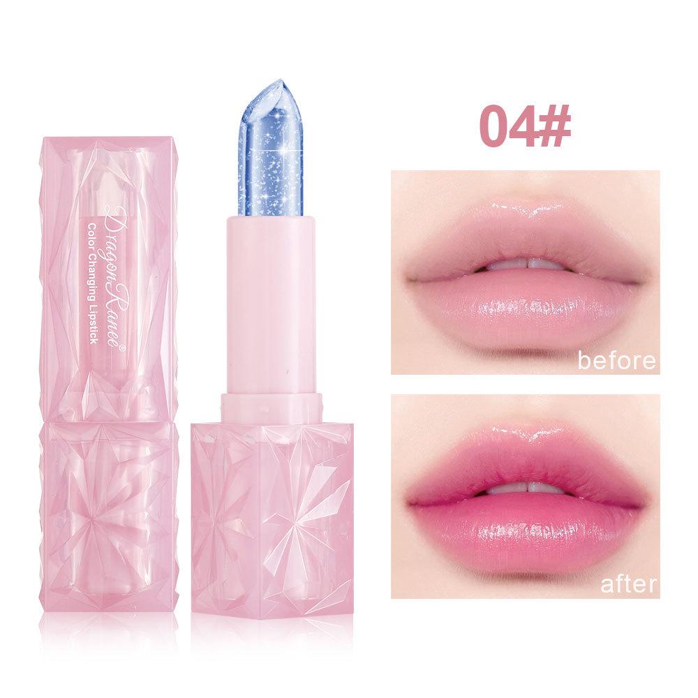DragonRanee Color-Changing Shimmer Lipstick - Temperature Sensitive with Fine Glitter