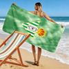 Real Betis Balompié Print Beach Towel, Large Soft Quick Dry Towel for Beach Camping Swimming