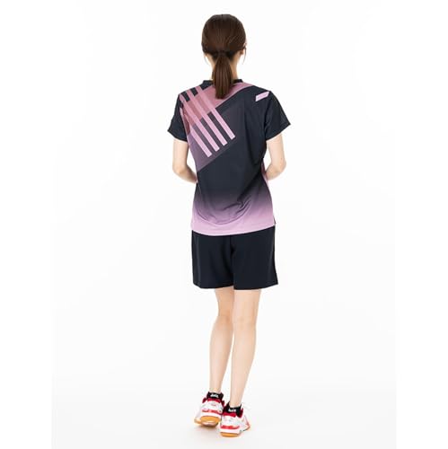 JUIC Table Tennis Game Shirt JUIC Line Warrior S Women's JTTA Approved Lightweight Material Moisture-wicking Purple M