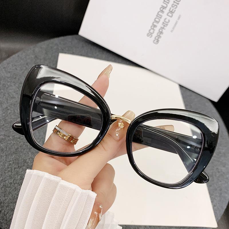 

CLLOIO Новый Дизайн Модные Очки Кошачий Глаз с Диоптриями Женские Фотохромные Очки для Близорукости Прогрессивные Очки для Чтения Оптические Очки Single Version&1.56&Anti Blue Ray