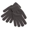 Unisex Winter Ribbed Knitted Full Fingered Gloves Basic Thicken  Lining Mittens Magic Thermal Wrist Warmer Women Men