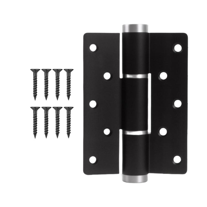 Aluminum Alloys Door Closing Device Automatic Door Closer Concealed Door Hinges Hardware Soft Closing Door Stop