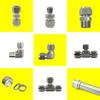 Diannan 316L SS Double Ferrule Internal Thread Connector