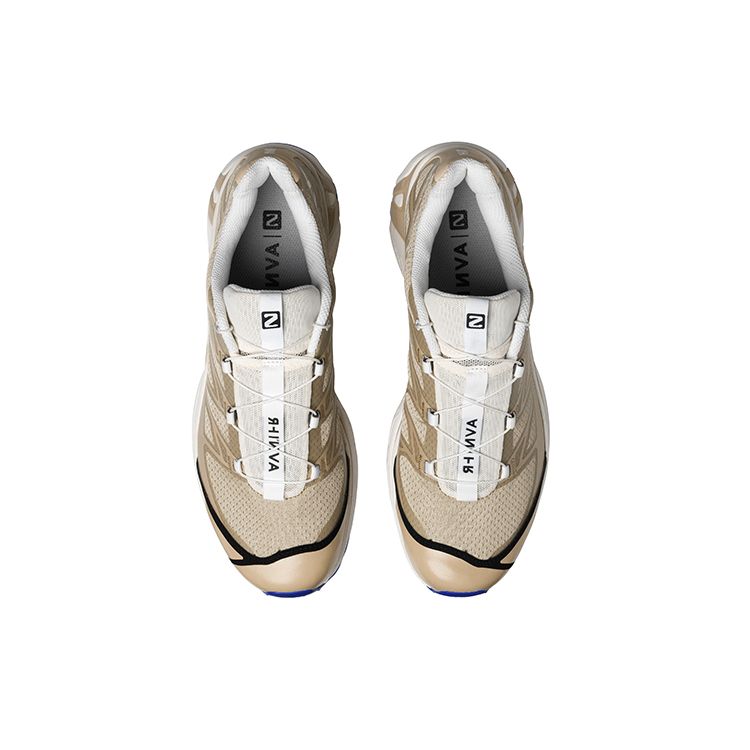 SALOMON Xt-5 For Avnier Safa Non-Slip Wear-Resistant Breathable Low-Top Outdoor Functional Shoes Unisex Shoes Beige 410938