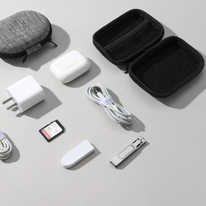 In-Stock EVA Storage Bag for Earphones, Portable Hard Drive, Data Cable, and Tools