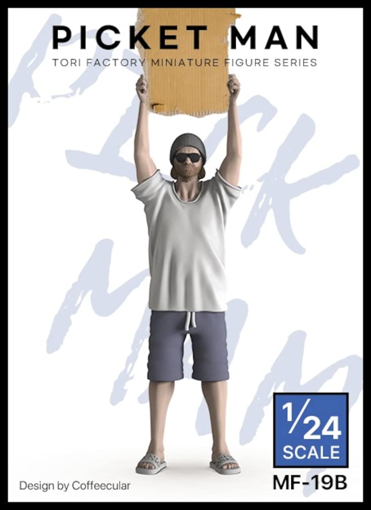 

Trifactory Miniature Figure Series Picketman Resin Kit 1/24 MF-19B