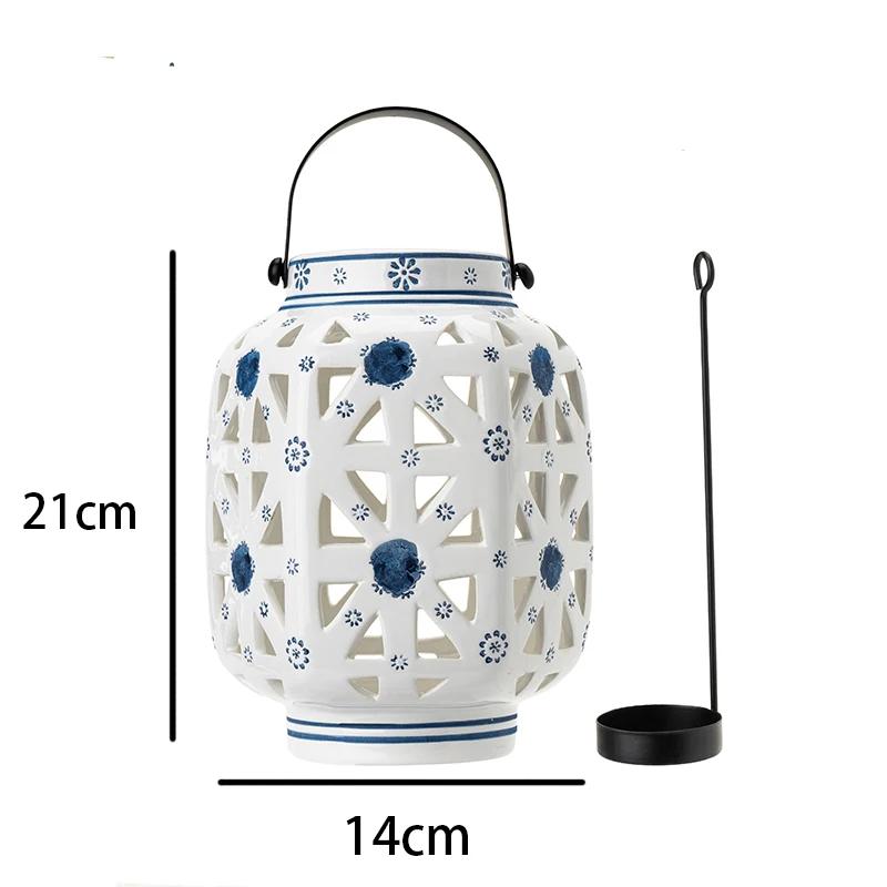 

Свечи в скандинавском стиле, выдолбленные, для ароматерапии в ретро-стиле, для гостиной, керамический подсвечник, для домашнего декора, для свадебных столов, для свечей