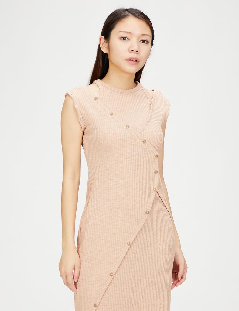 Cut Rib Design Dress SWCO196201 PCH Japan F [Sneider] Women's (FREE Size)