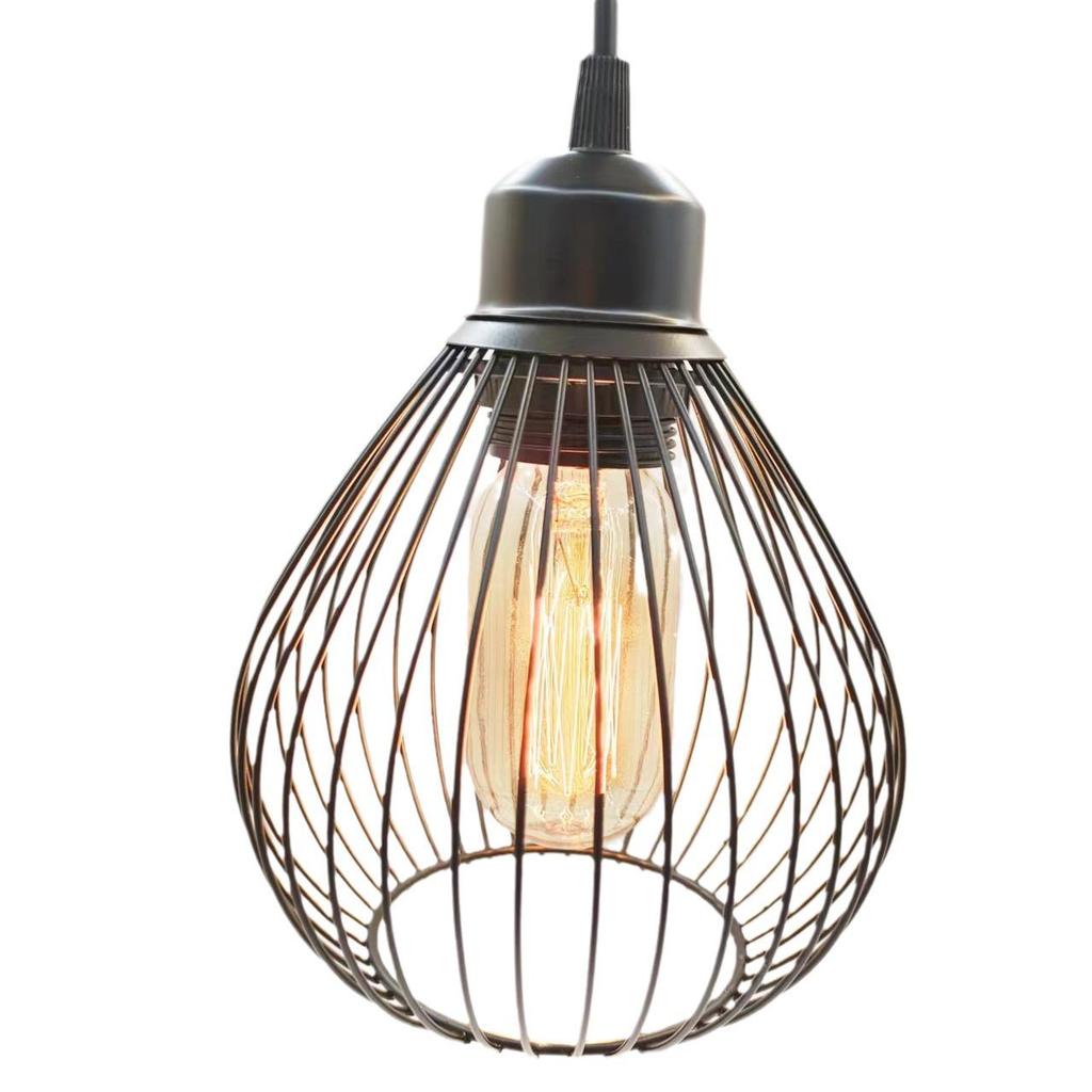 Stylish Retro Wrought Iron Mesh Lampshade