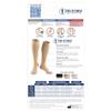 Truform mmHg Compression Open XL 30-40 Stockings, Unisex, Knee-Length, Toe, White,
