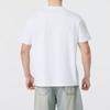 Skechers Fashion Sports Series Comfortable Breathable Casual Short Sleeve T-Shirt Unisex Tops Bright-White P225U116-0019