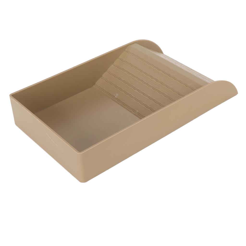 Turtle Feeding Dish Slip Resistant Turtle Food Water Bowl with Ramp and Basking Platform for Bath